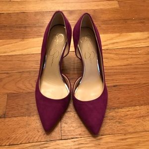 Fuchsia heels